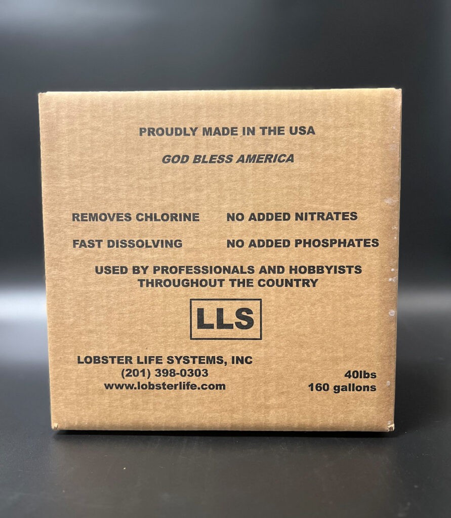 LS40 Marine Salt 1 Pallet (Equivalent of 64 boxes) LLS