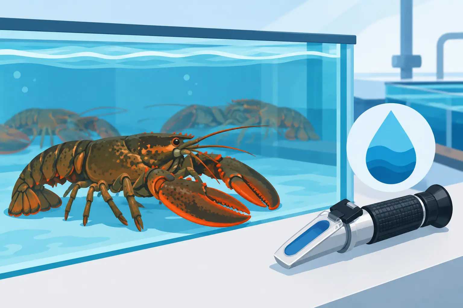 Lobster Tank Salinity for Healthy Live Inventory