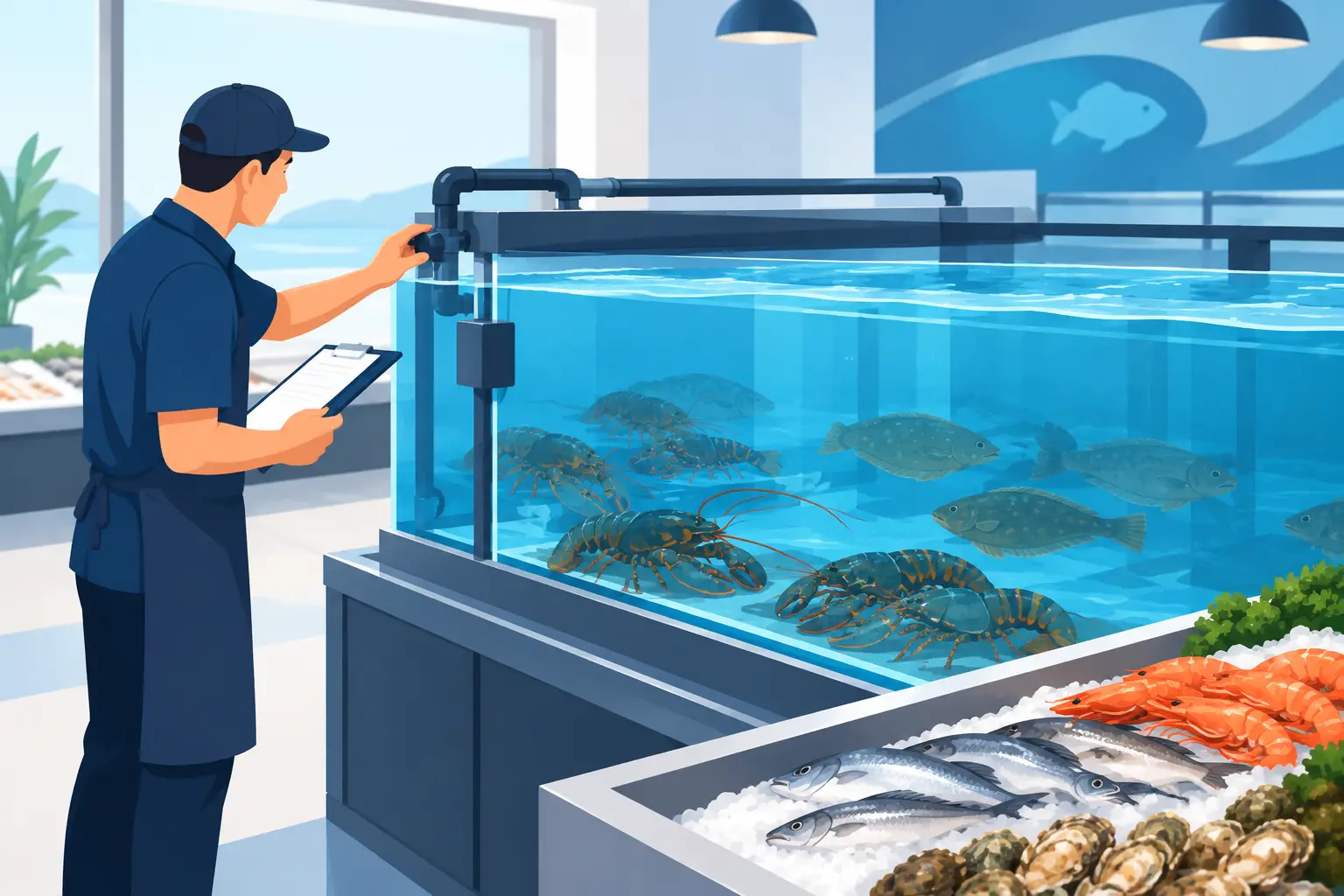 Seafood Holding Tank Safety Guide for Retailers
