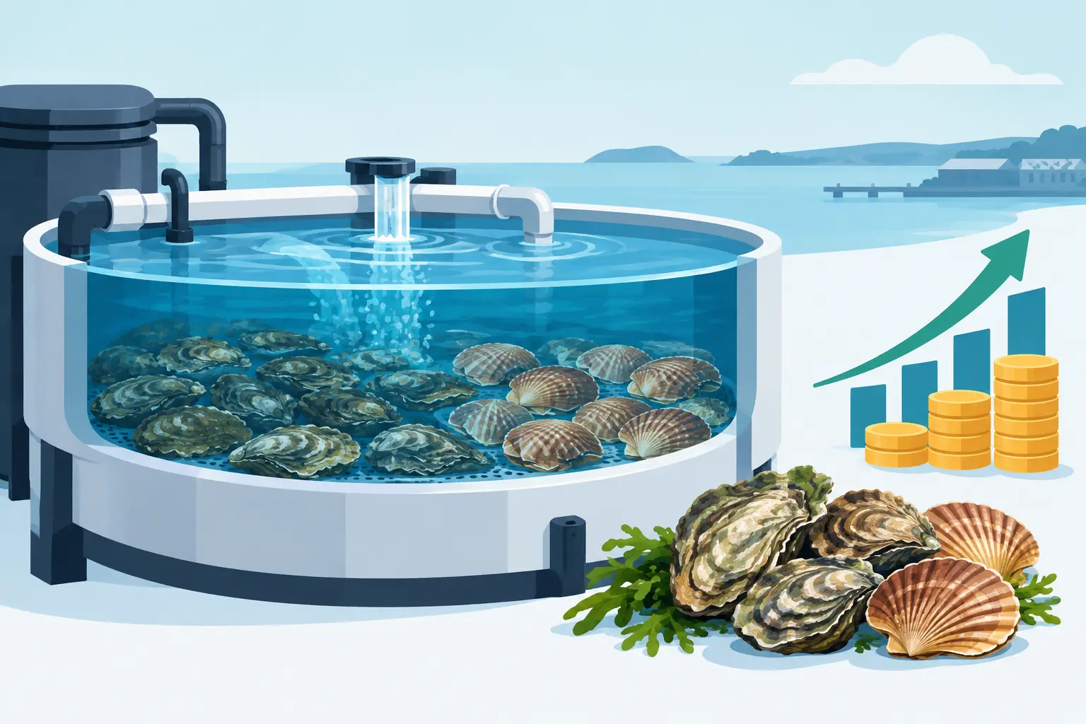 How a Live Shellfish Holding System Protects Profit