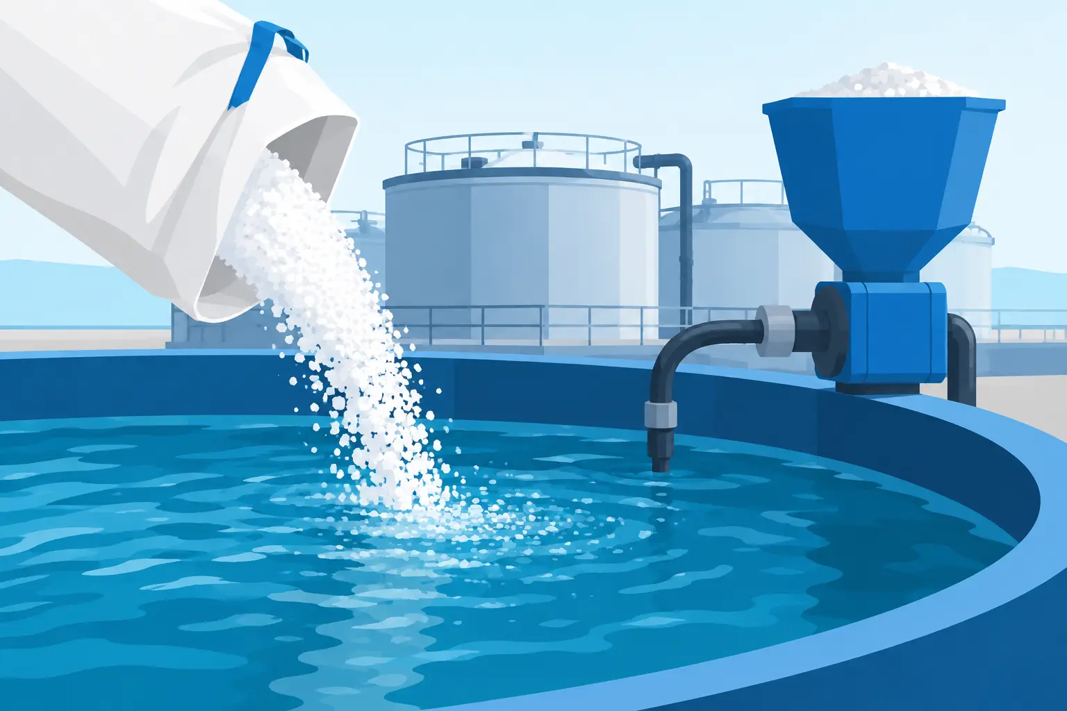 How to Dose Marine Salt in Commercial Tanks