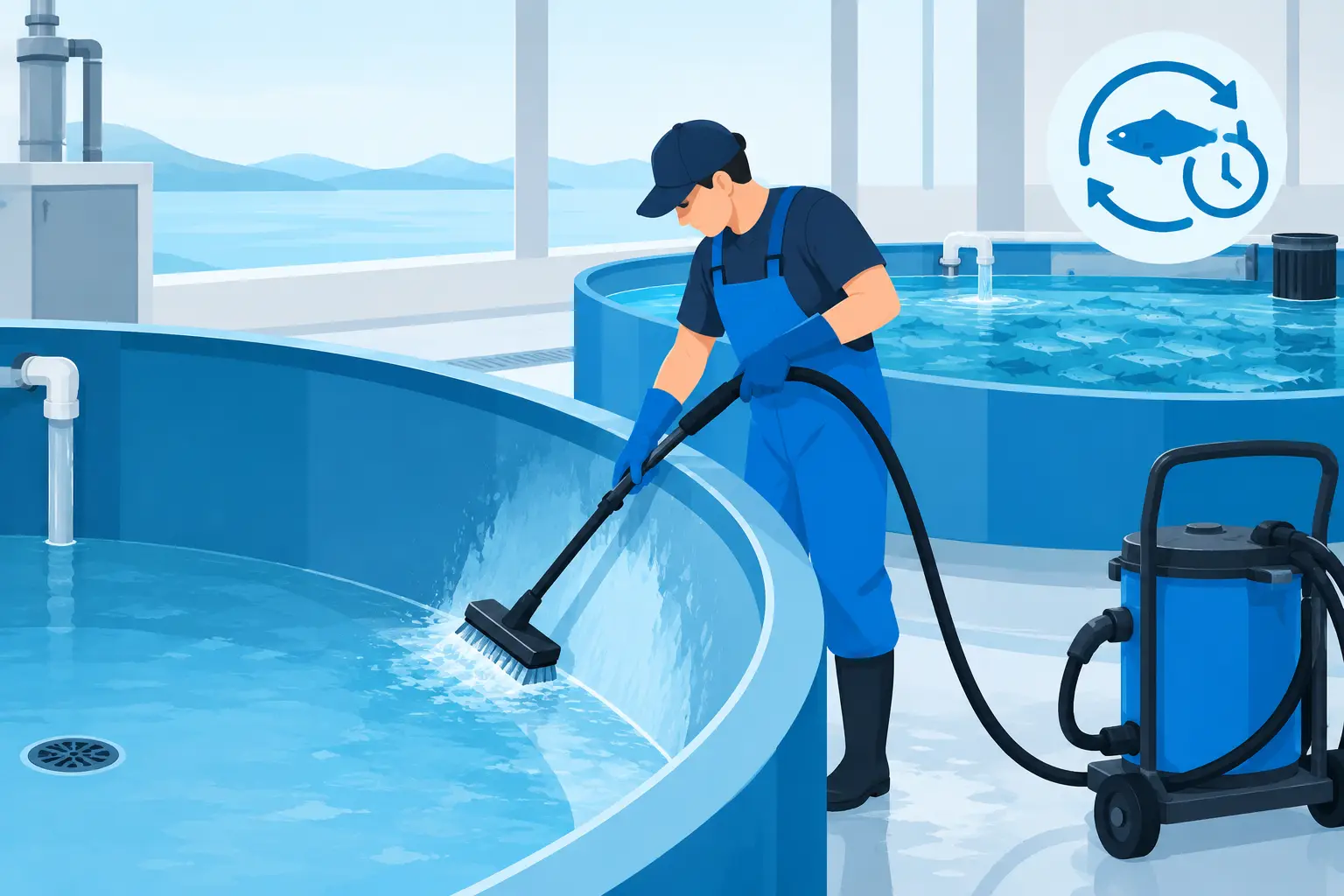 How to Sanitize Seafood Tanks Without Downtime