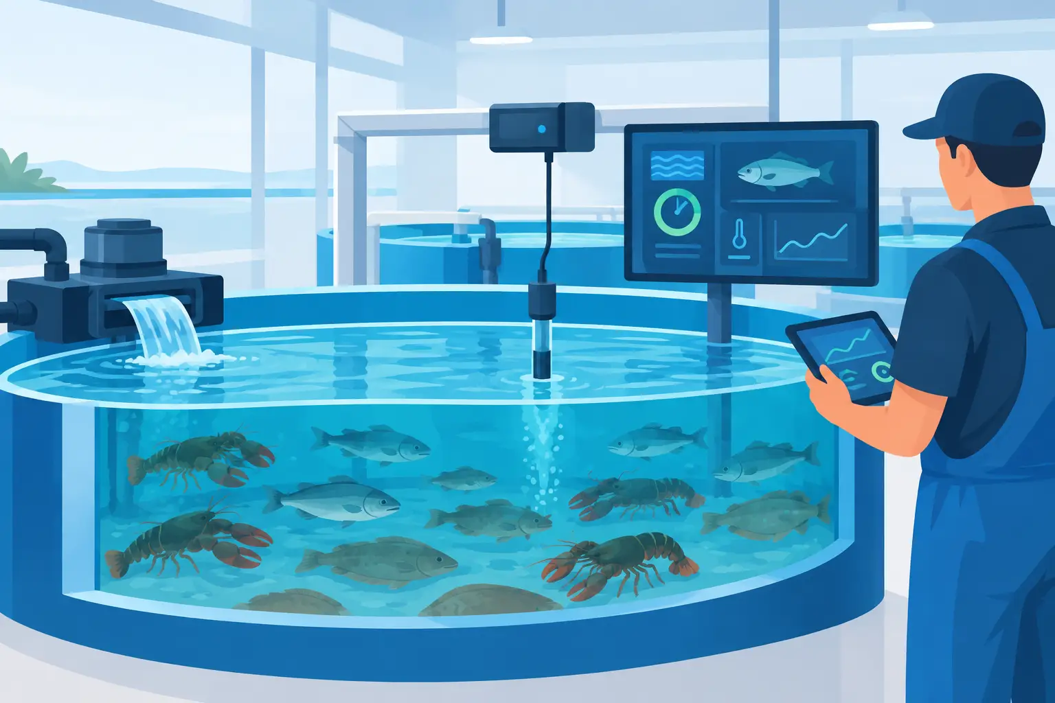 Seafood Tank Automation That Protects Live Inventory