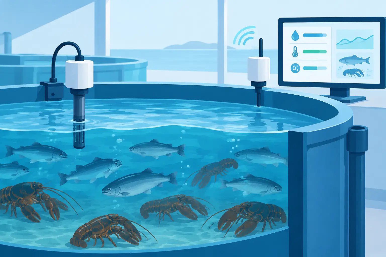 Tank Sensors That Protect Live Seafood Inventory